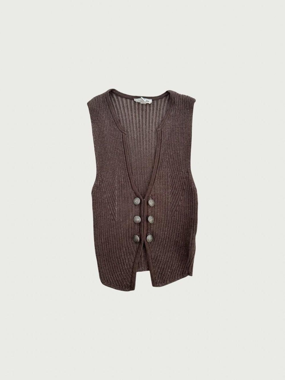 Napoleon Knit Vest Top